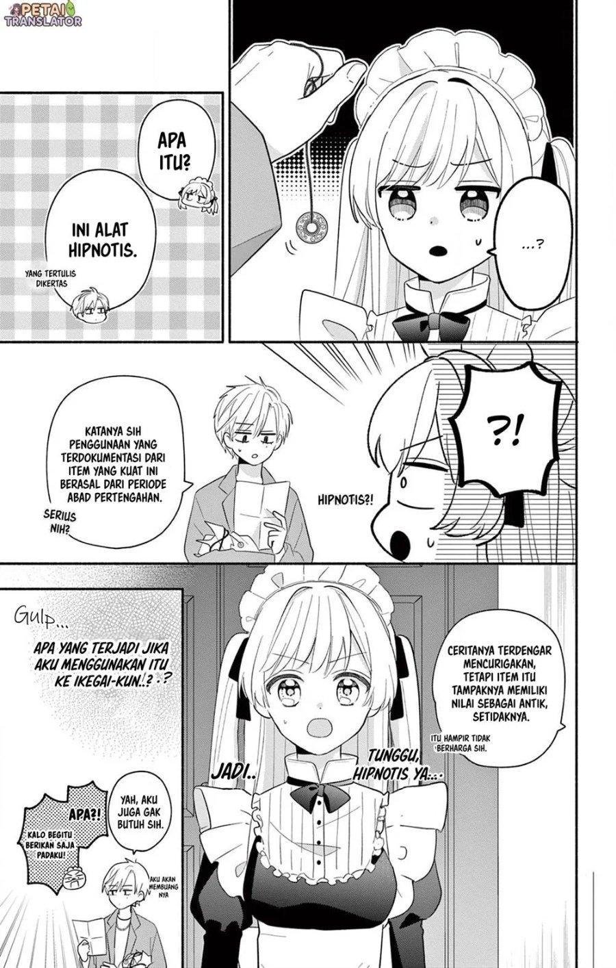 Baca Maid wa Koisuru Hachiya-kun - Chapter 17 halaman 5