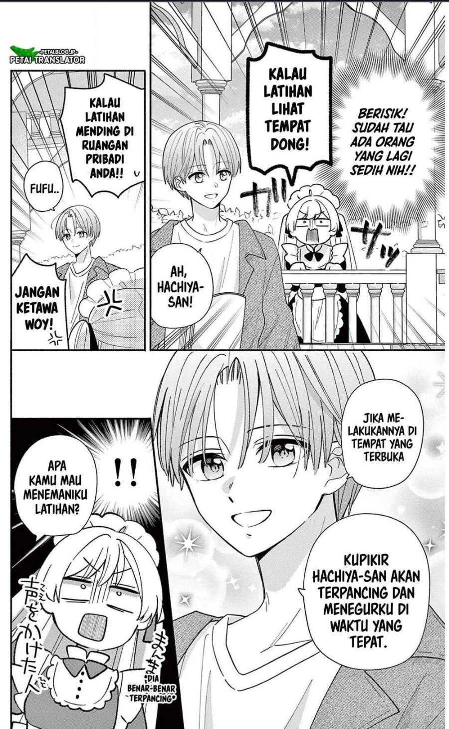 Baca Maid wa Koisuru Hachiya-kun - Chapter 21 halaman 4