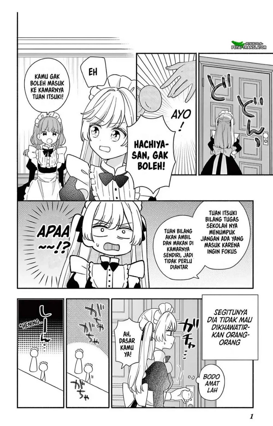 Baca Maid wa Koisuru Hachiya-kun - Chapter 23.2 halaman 1