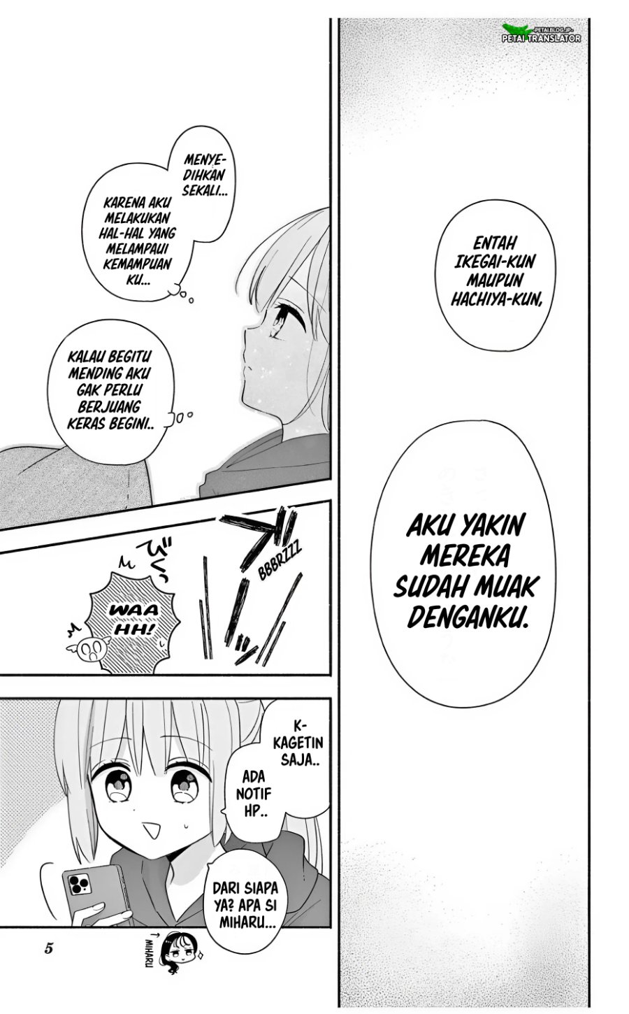 Baca Maid wa Koisuru Hachiya-kun - Chapter 23.3 halaman 5