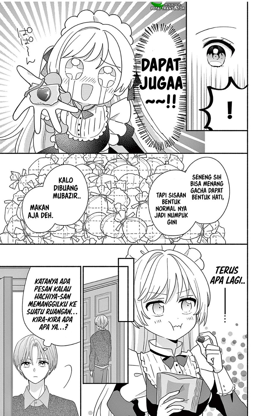 Baca Maid wa Koisuru Hachiya-kun - Chapter 24.1 halaman 19