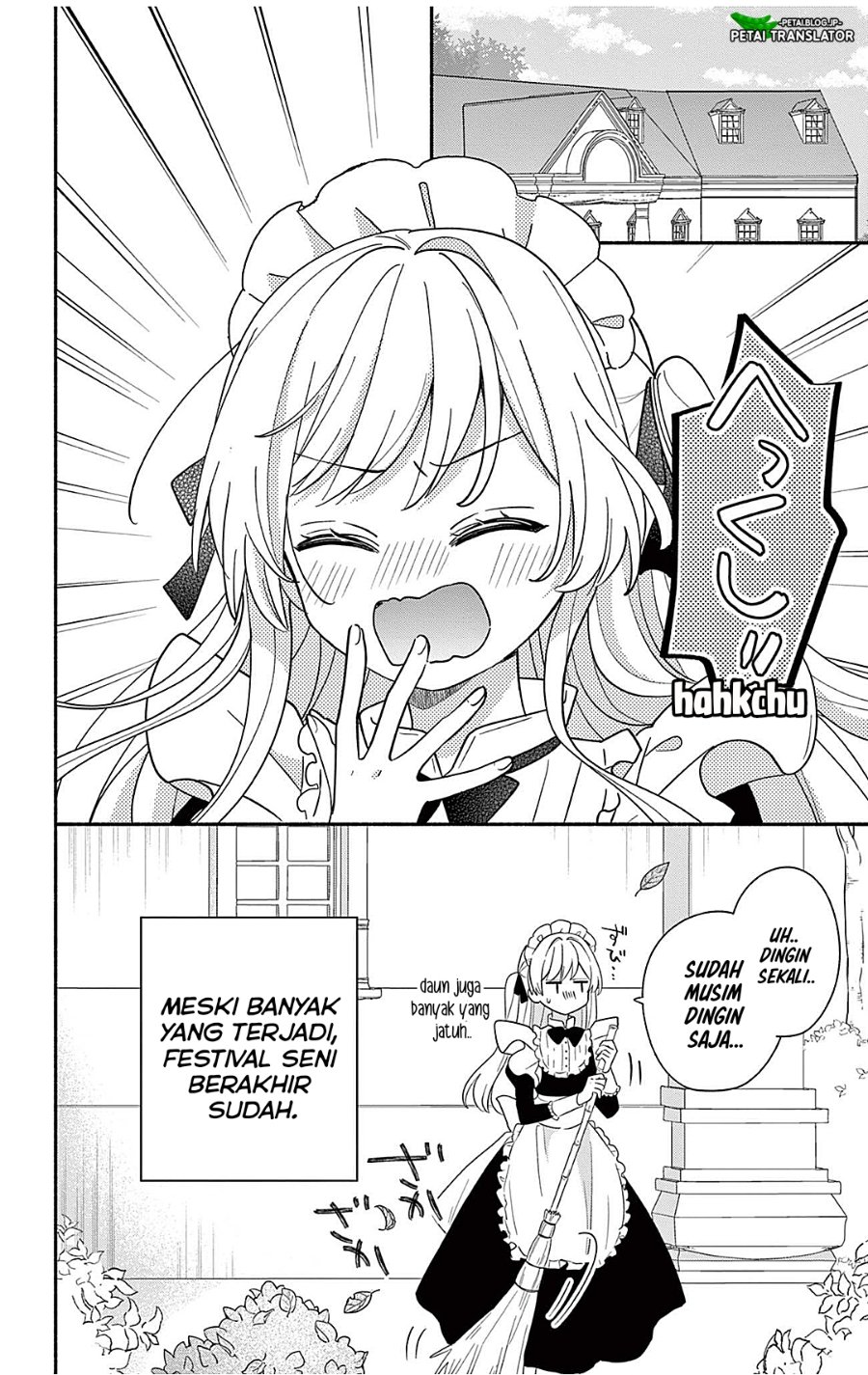 Baca Maid wa Koisuru Hachiya-kun - Chapter 24.1 halaman 2