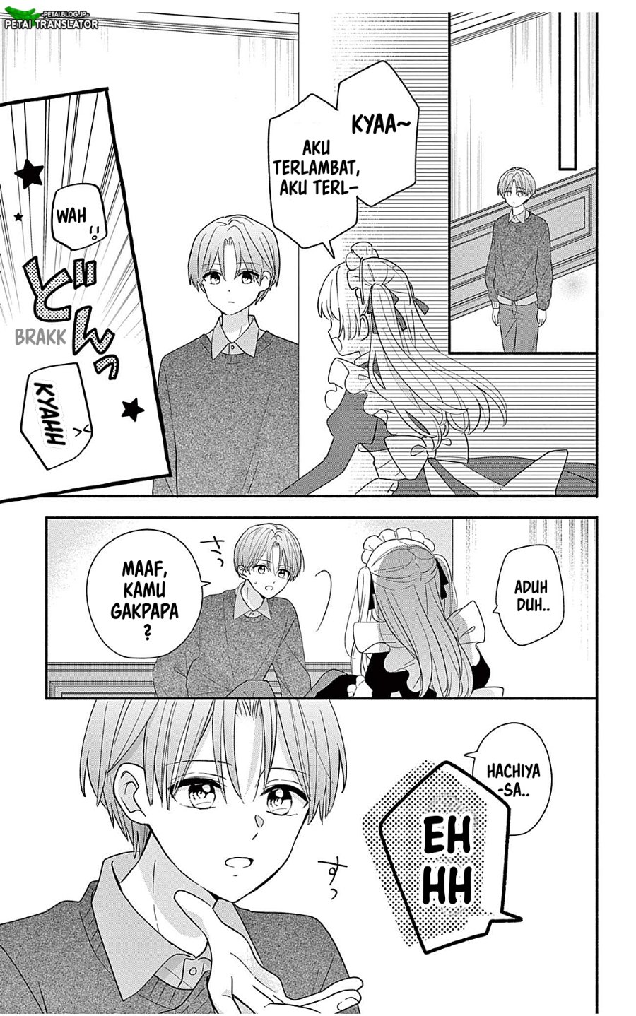 Baca Maid wa Koisuru Hachiya-kun - Chapter 24.1 halaman 7