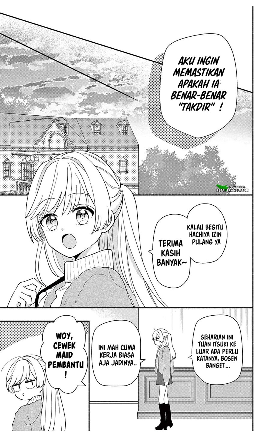 Baca Maid wa Koisuru Hachiya-kun - Chapter 25.1 halaman 9