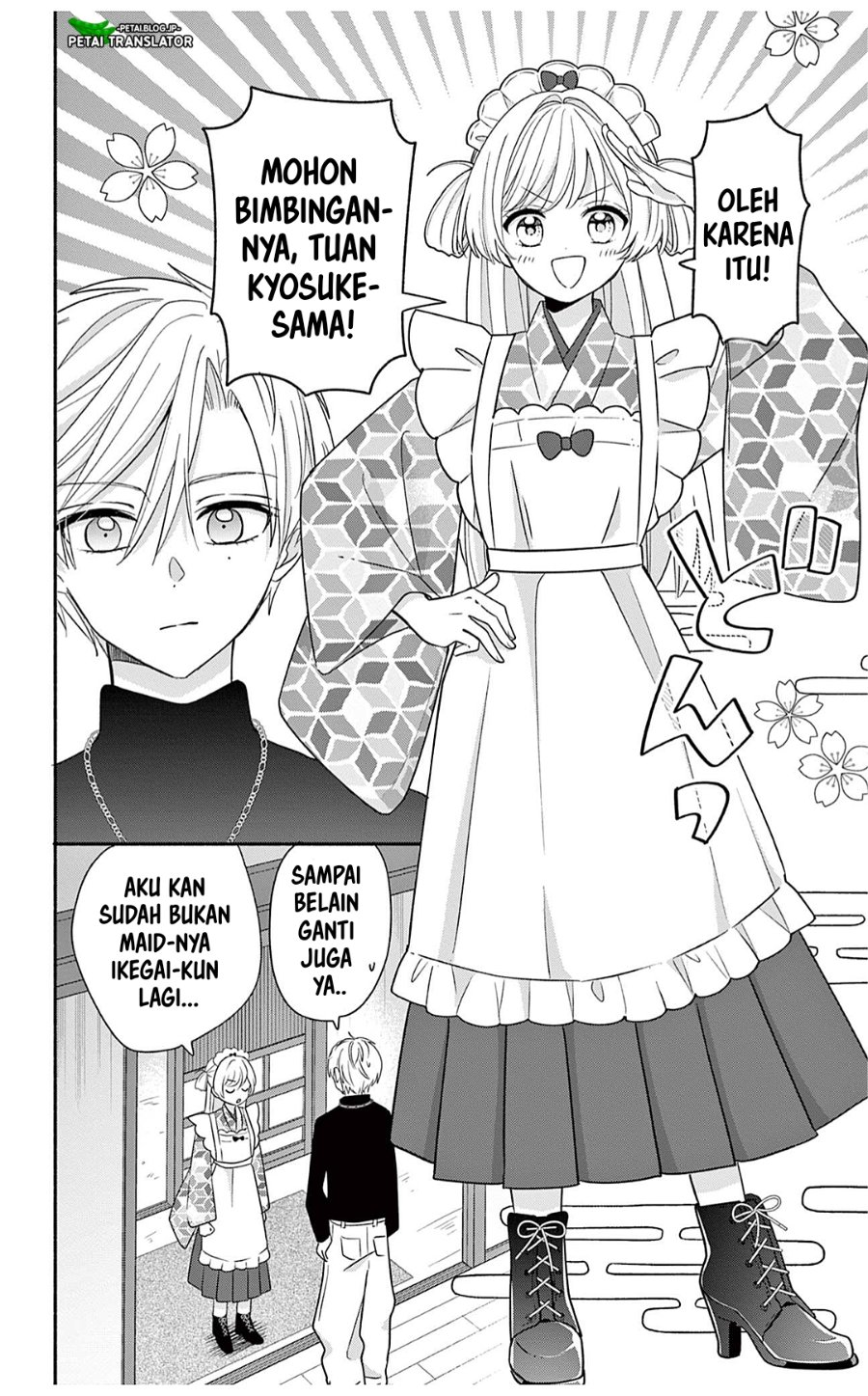 Baca Maid wa Koisuru Hachiya-kun - Chapter 27.1 halaman 10