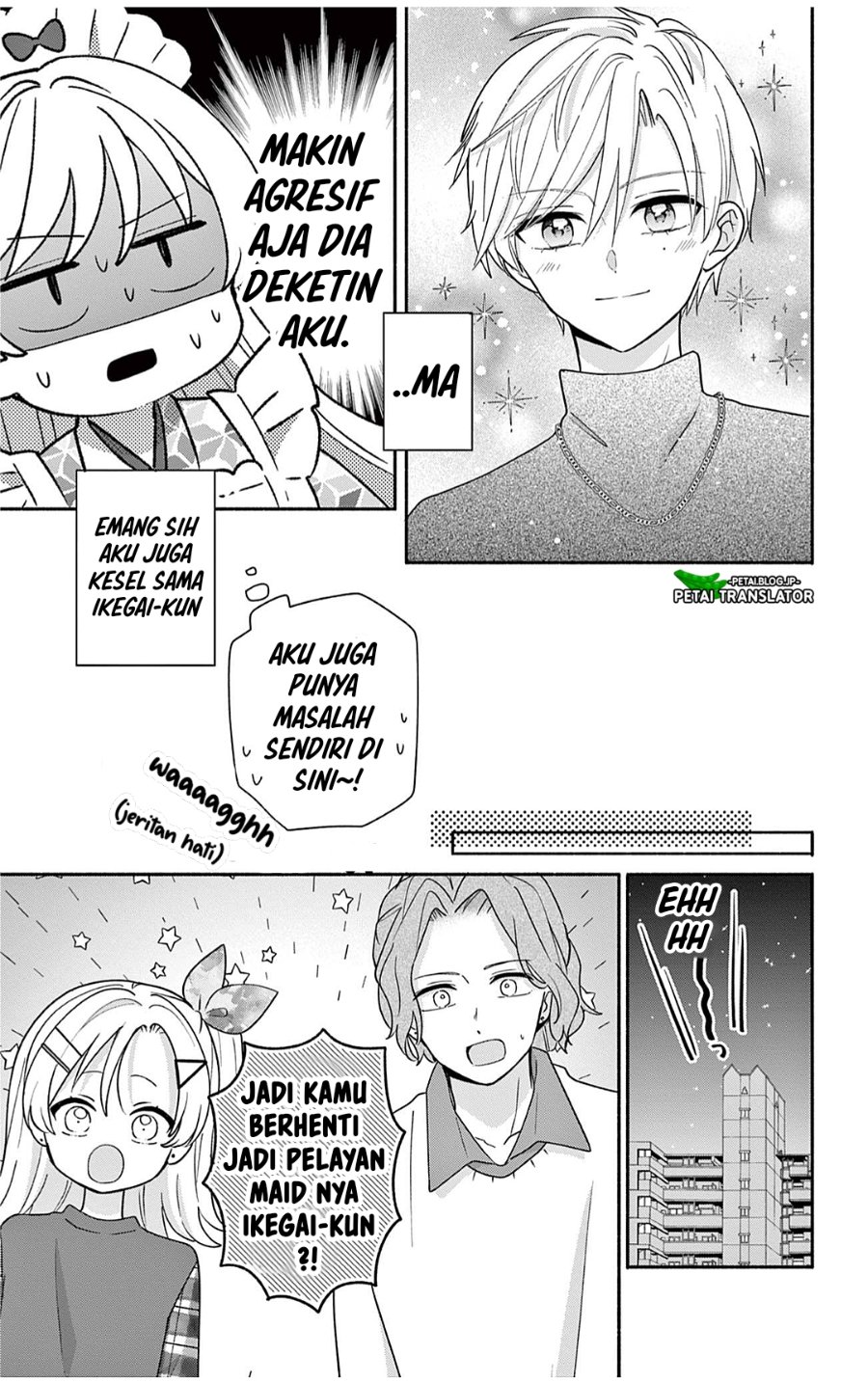 Baca Maid wa Koisuru Hachiya-kun - Chapter 27.1 halaman 13