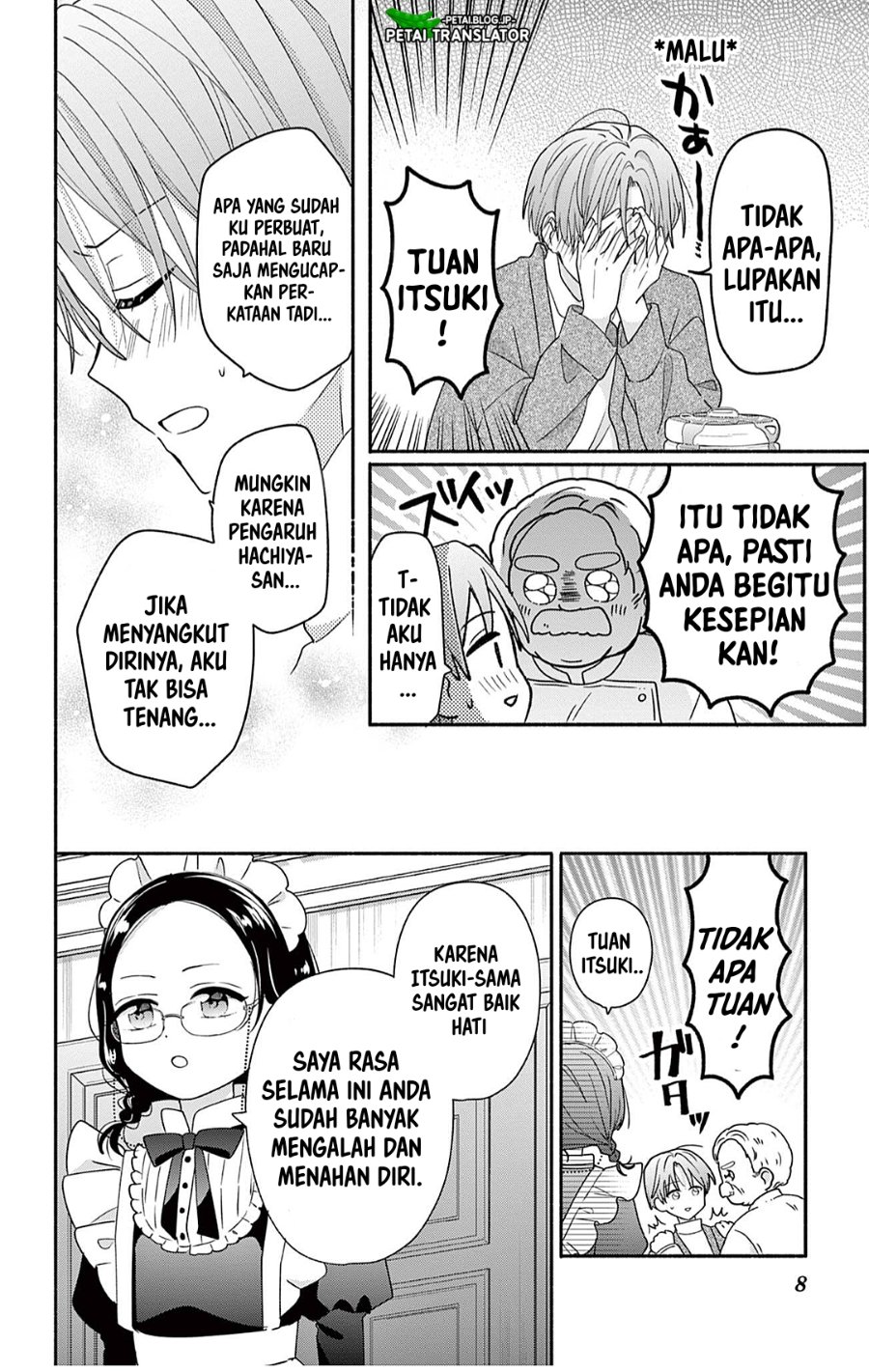 Maid wa Koisuru Hachiya-kun Chapter 28.2 - Page 8