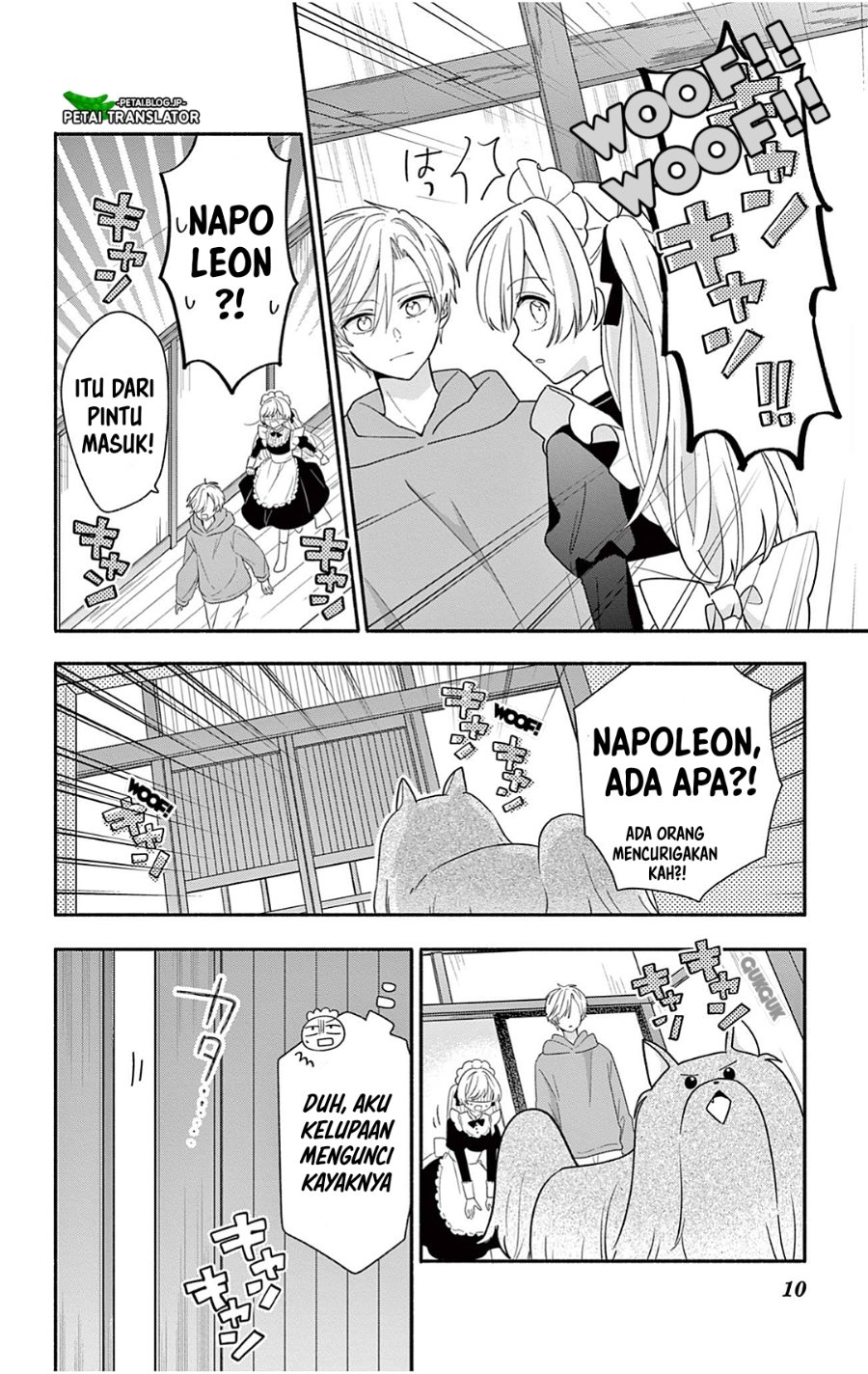 Maid wa Koisuru Hachiya-kun Chapter 29.1 - Page 10