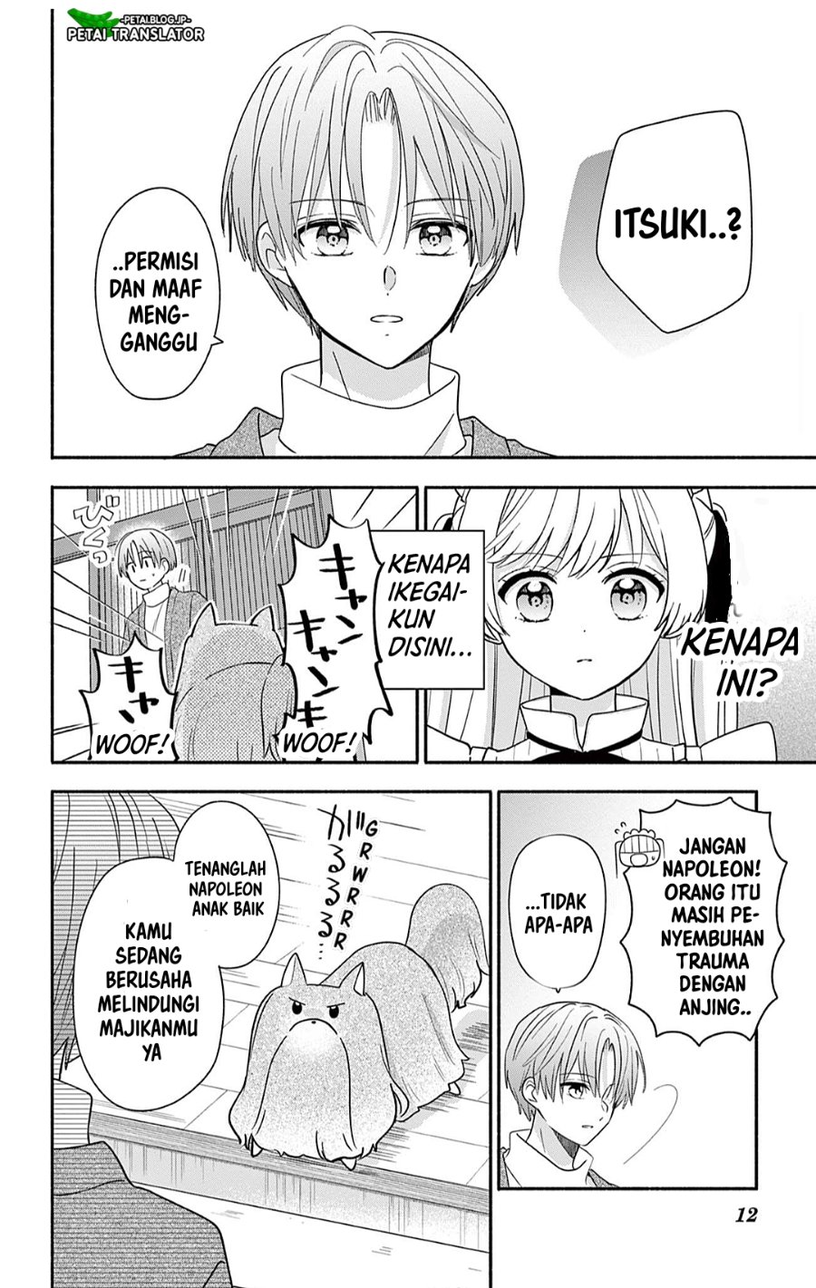 Maid wa Koisuru Hachiya-kun Chapter 29.1 - Page 12
