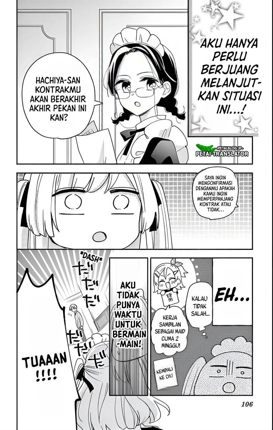 Baca Maid wa Koisuru Hachiya-kun - Chapter 4 halaman 6