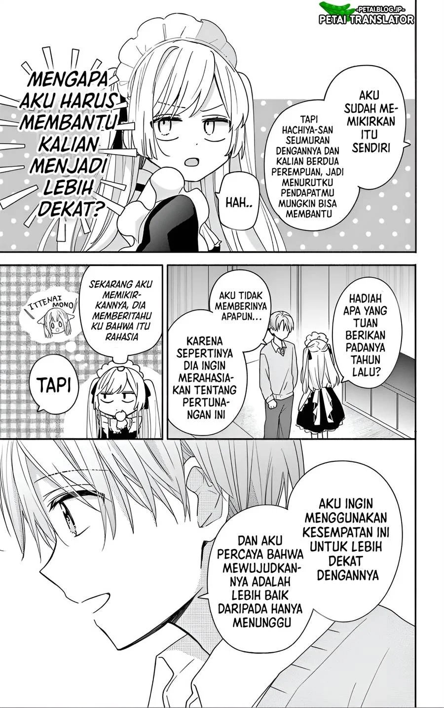 Baca Maid wa Koisuru Hachiya-kun - Chapter 5 halaman 6