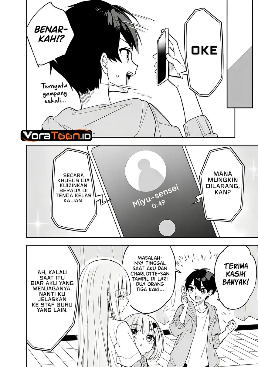 Maigo ni Natteita Youjo o Tasuketara, Otonari ni Sumu Bishoujo Ryuugakusei ga Ie ni Asobi ni Kuru You ni Natta Ken ni Tsuite Chapter 33 - Page 21