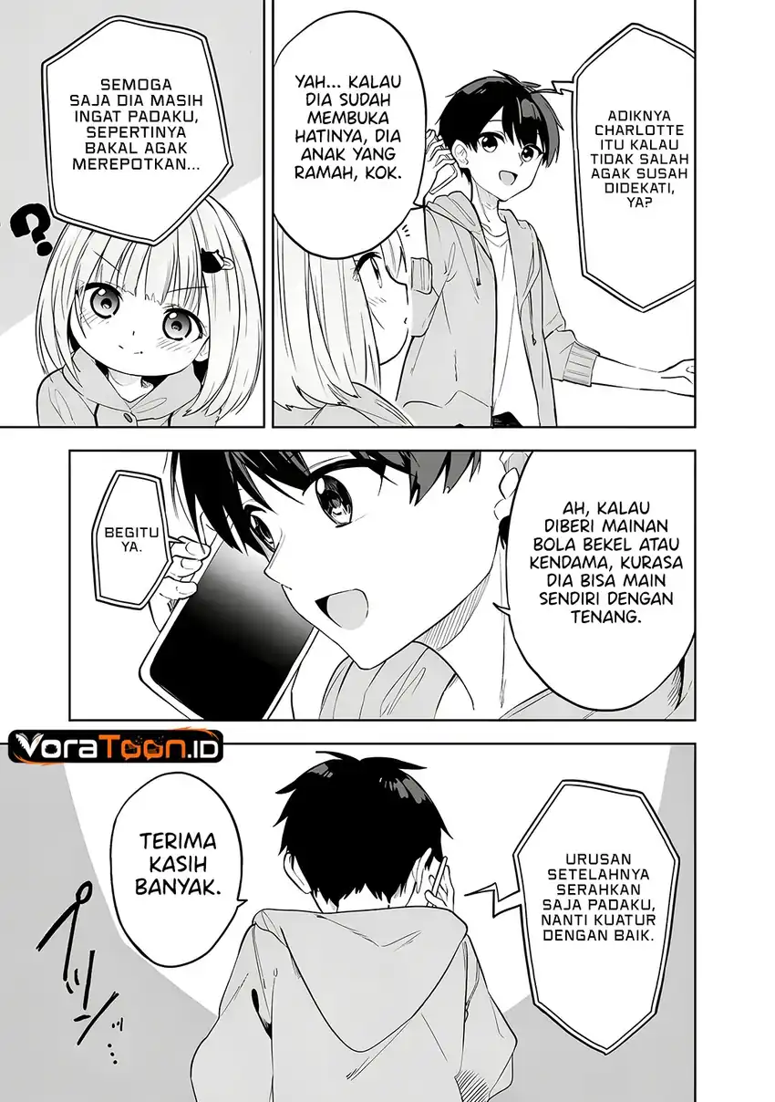 Maigo ni Natteita Youjo o Tasuketara, Otonari ni Sumu Bishoujo Ryuugakusei ga Ie ni Asobi ni Kuru You ni Natta Ken ni Tsuite Chapter 33 - Page 22