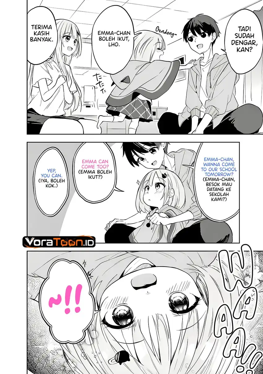 Maigo ni Natteita Youjo o Tasuketara, Otonari ni Sumu Bishoujo Ryuugakusei ga Ie ni Asobi ni Kuru You ni Natta Ken ni Tsuite Chapter 33 - Page 23