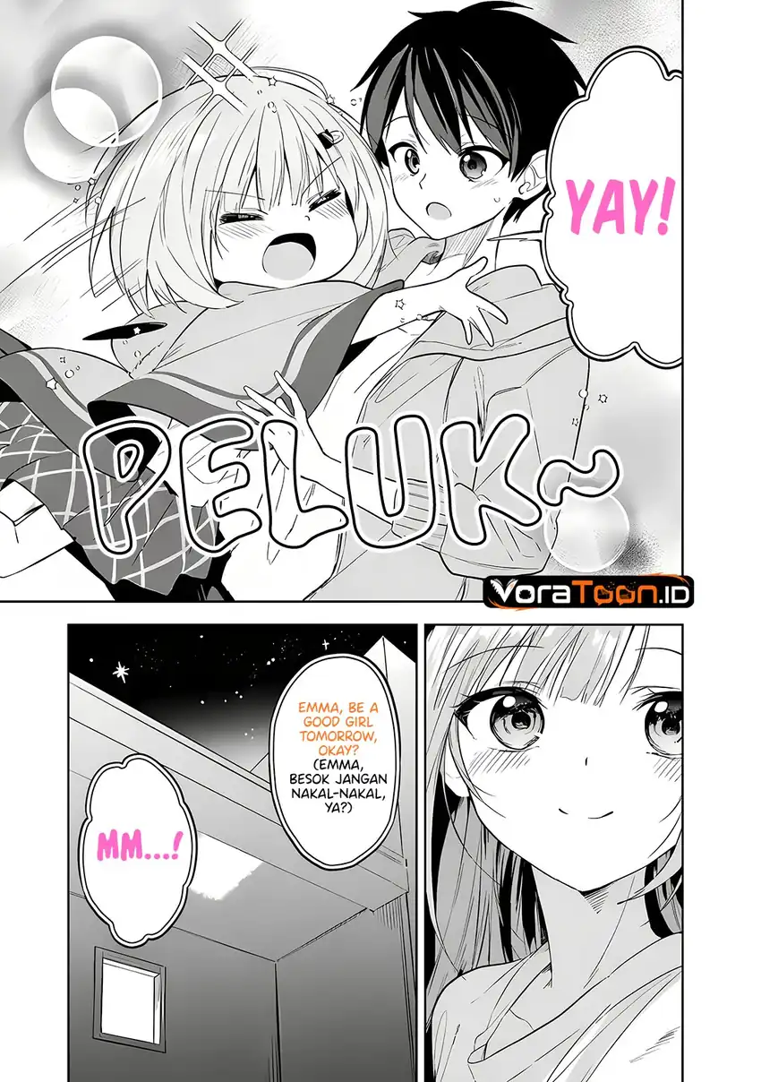 Maigo ni Natteita Youjo o Tasuketara, Otonari ni Sumu Bishoujo Ryuugakusei ga Ie ni Asobi ni Kuru You ni Natta Ken ni Tsuite Chapter 33 - Page 24