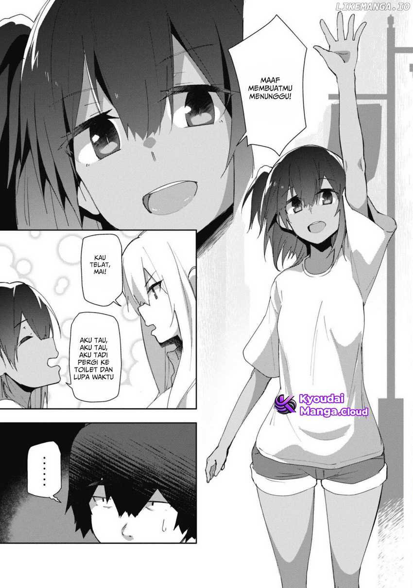 Baca Mainichi Ie ni Kuru Gal ga Kyorikan Zero Demo Yasashiku nai Chapter 7.1 Bahasa Indonesia page 12