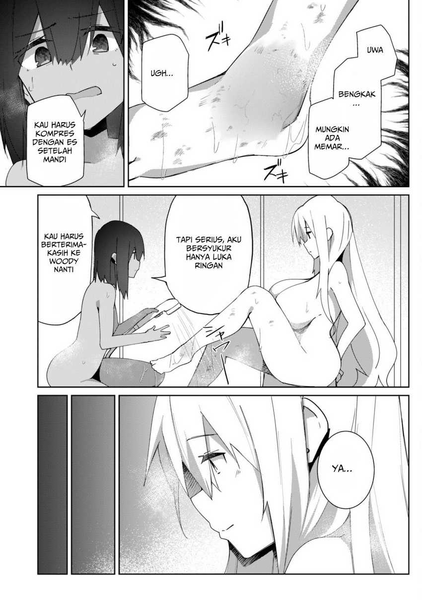 Baca Mainichi Ie ni Kuru Gal ga Kyorikan Zero Demo Yasashiku nai Chapter 9 Bahasa Indonesia page 36