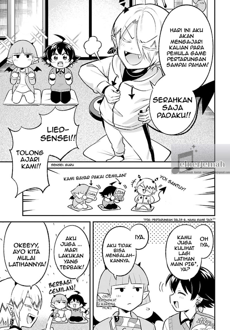 Baca Mairimashita! Iruma-kun: Boku Doumei no Game-michi - Chapter 1 halaman 10