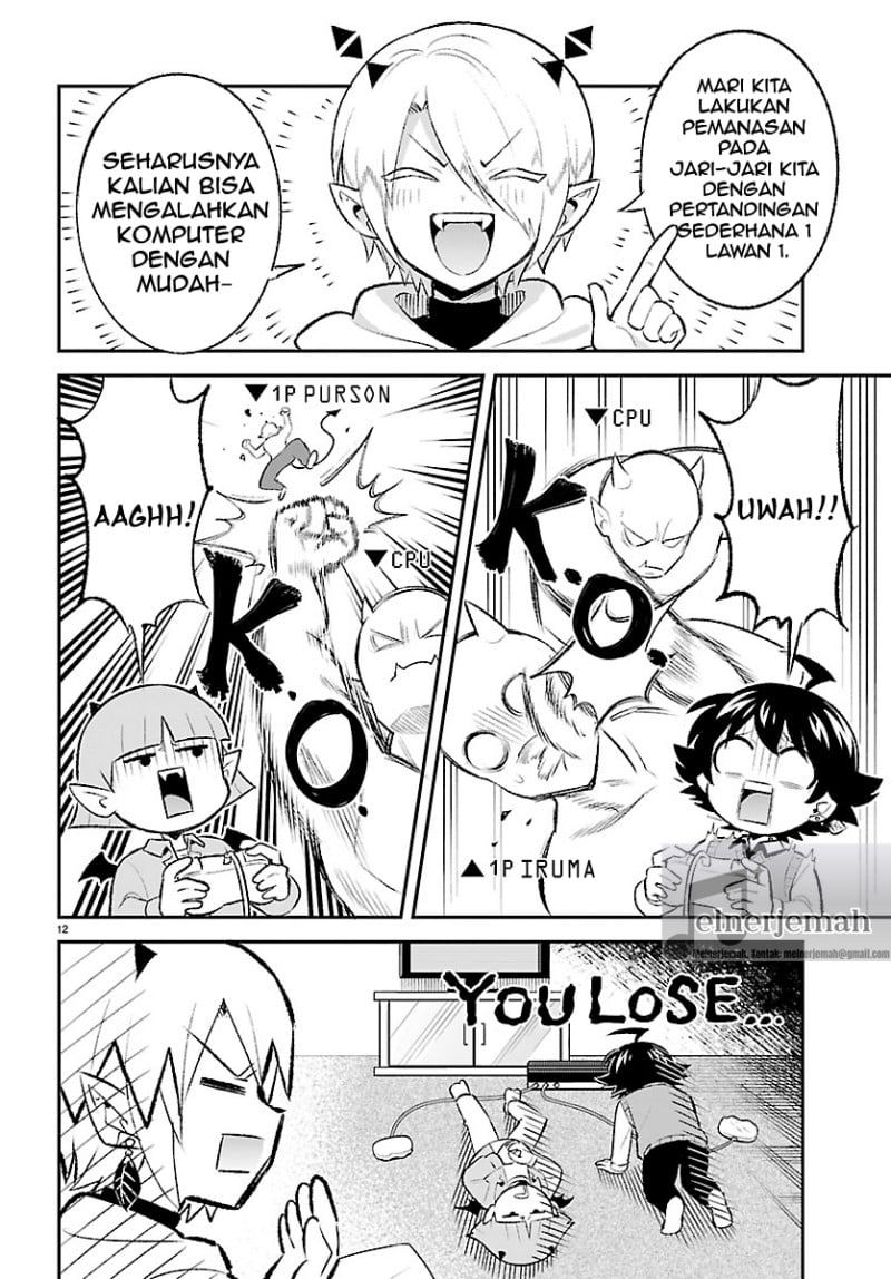 Baca Mairimashita! Iruma-kun: Boku Doumei no Game-michi - Chapter 1 halaman 11