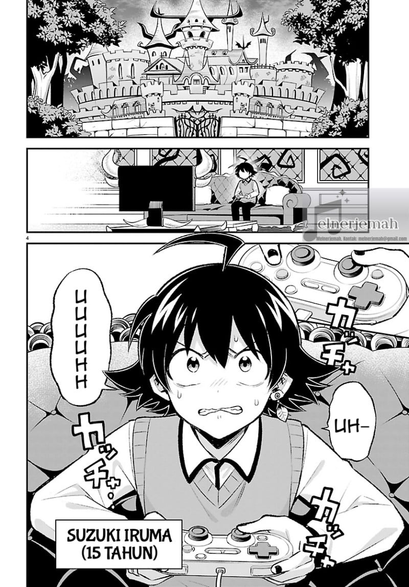 Baca Mairimashita! Iruma-kun: Boku Doumei no Game-michi - Chapter 1 halaman 4