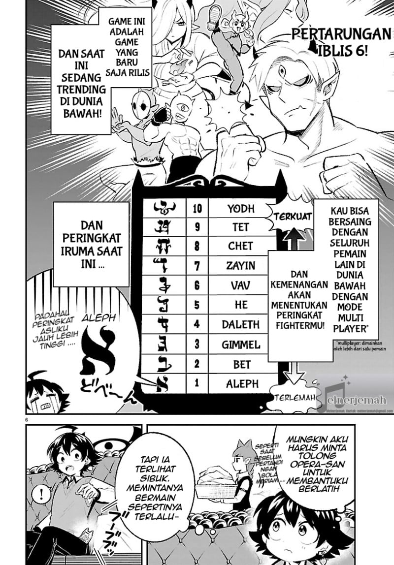 Baca Mairimashita! Iruma-kun: Boku Doumei no Game-michi - Chapter 1 halaman 6