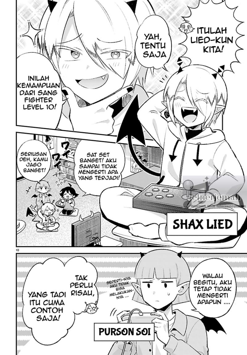 Baca Mairimashita! Iruma-kun: Boku Doumei no Game-michi - Chapter 1 halaman 9