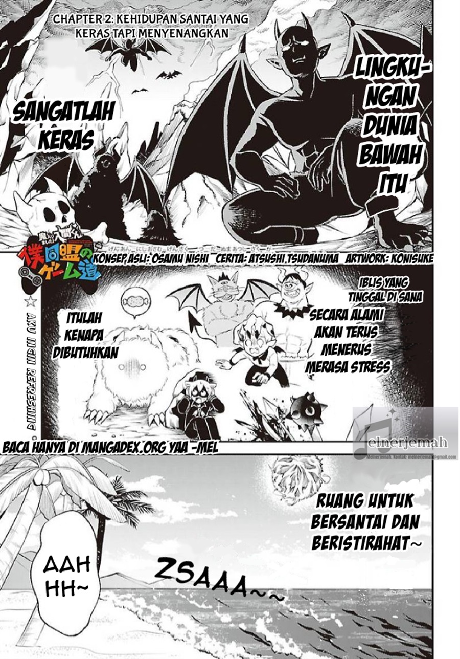 Baca Mairimashita! Iruma-kun: Boku Doumei no Game-michi - Chapter 2 halaman 1