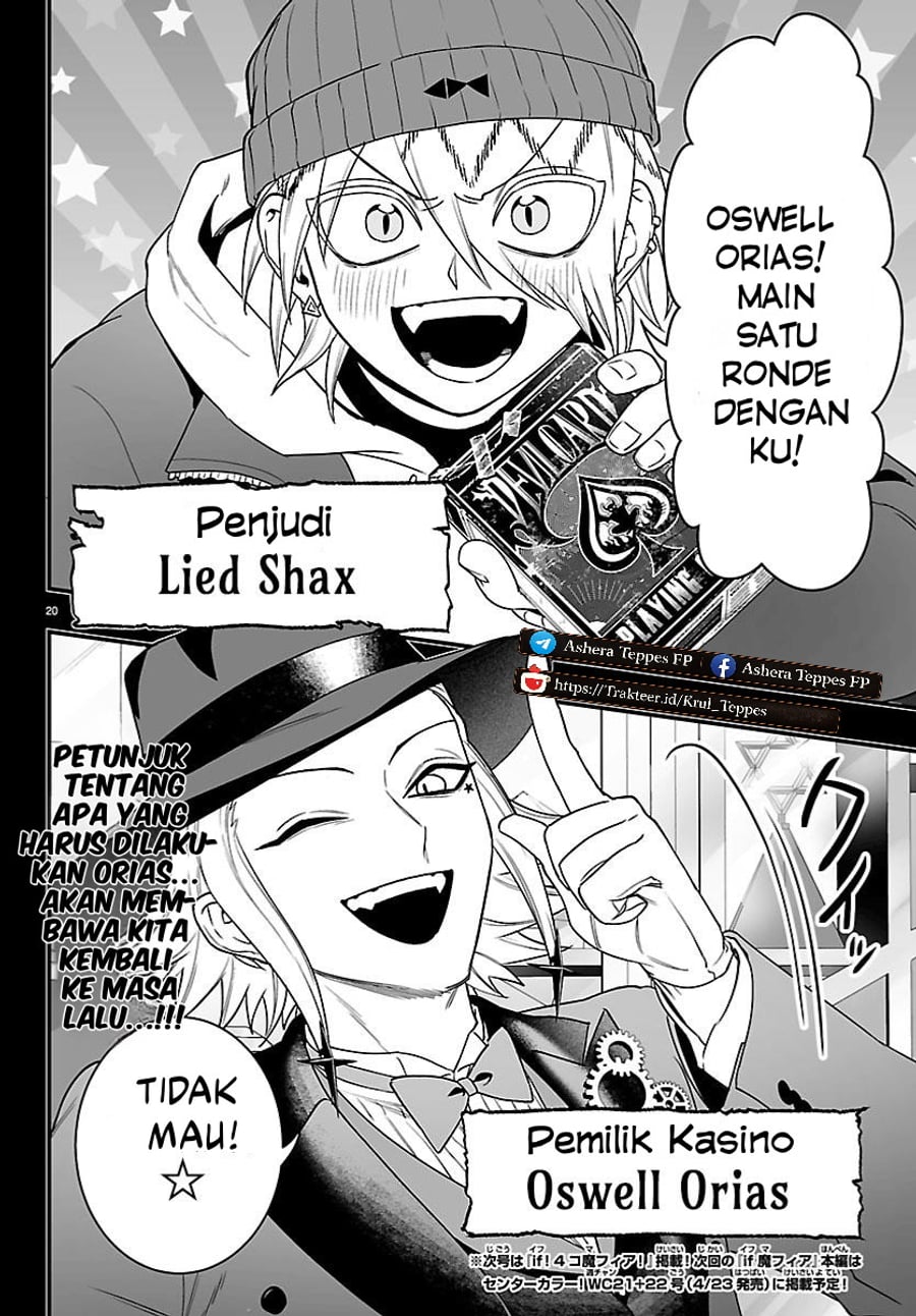 Baca Mairimashita! Iruma-kun if – Episode of Mafia - Chapter 35 halaman 20