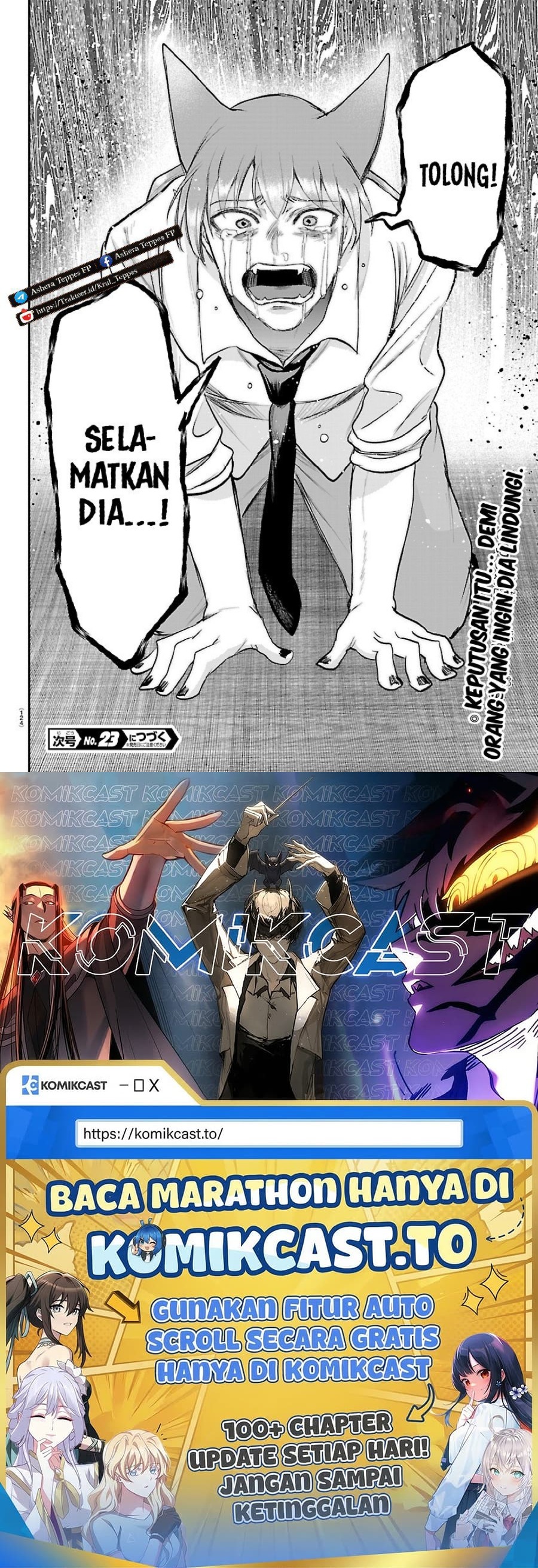 Baca Mairimashita! Iruma-kun - Chapter 441 halaman 21