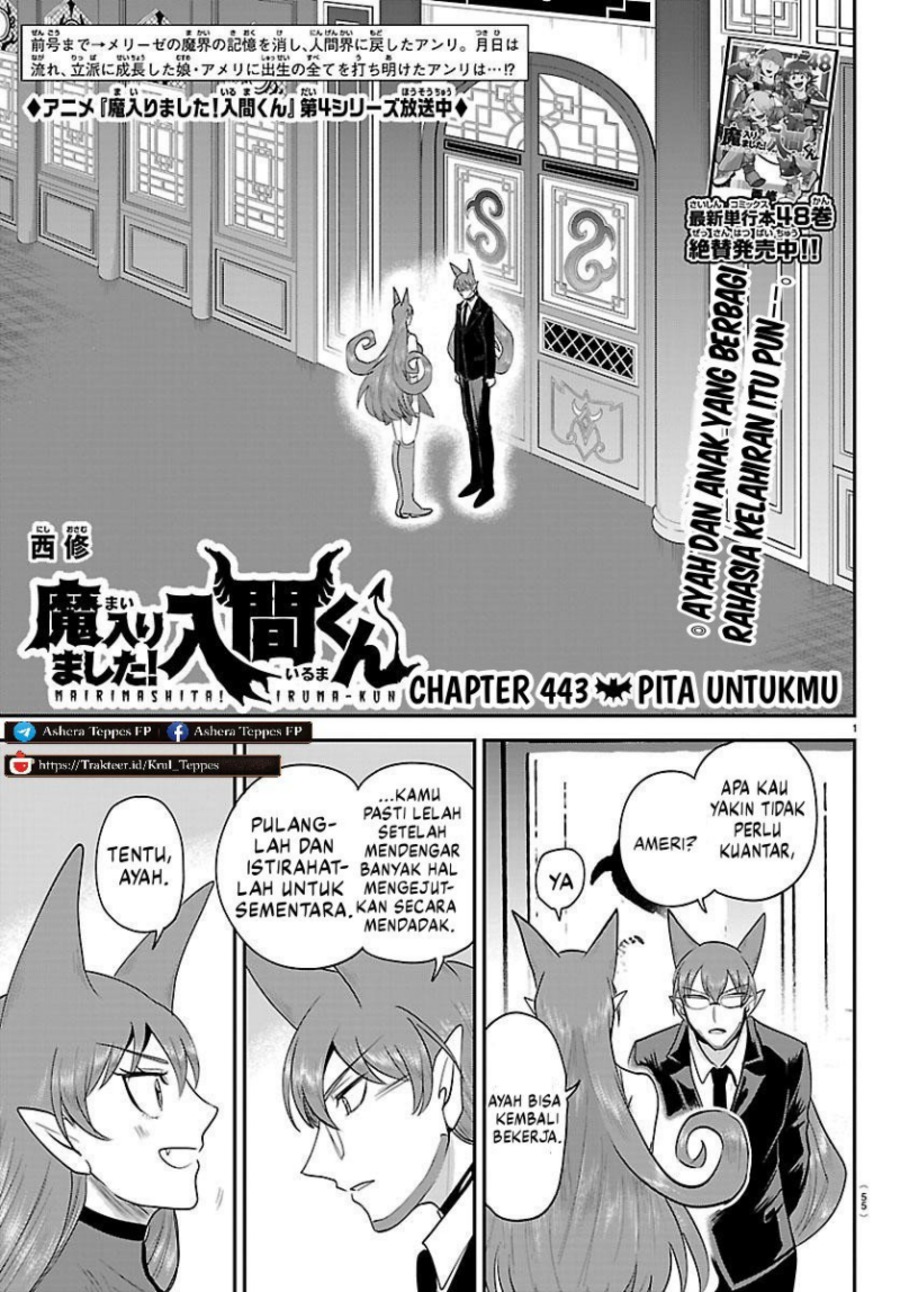 Baca Mairimashita! Iruma-kun - Chapter 443 halaman 2