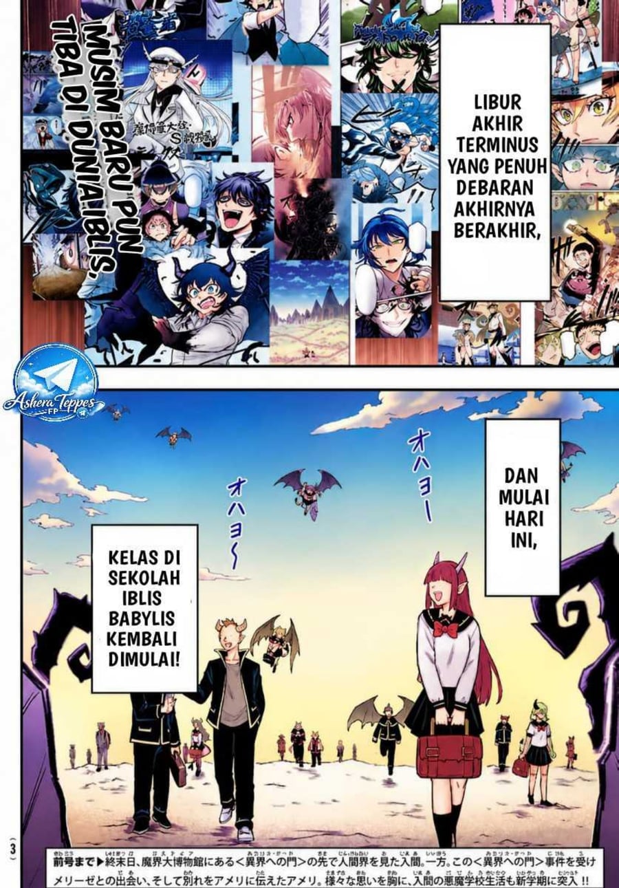 Baca Mairimashita! Iruma-kun - Chapter 444 halaman 3