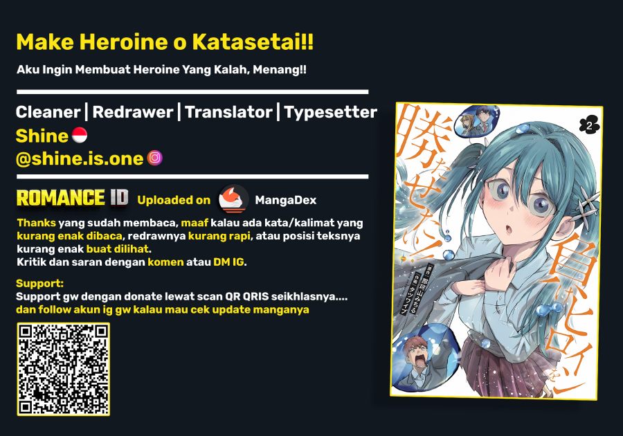 Baca Make Heroine o Katasetai!! - Chapter 21 halaman 27