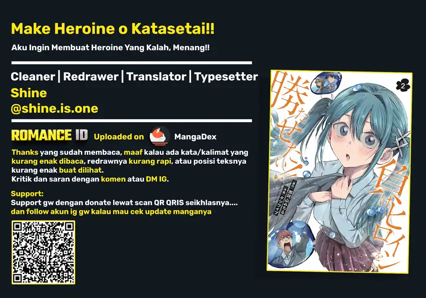 Baca Make Heroine o Katasetai!! - Chapter 22 halaman 28