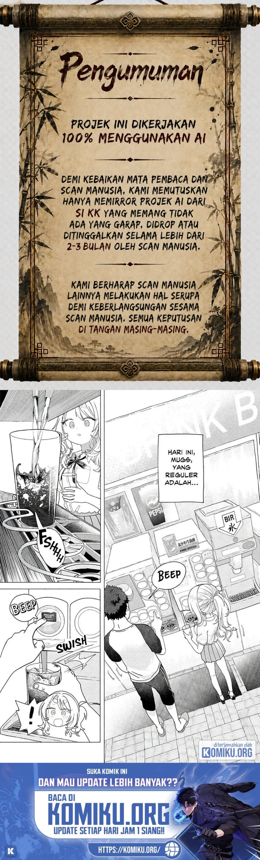 Mankitsu Shitai Jouren-san Chapter 23.1 - Page 1