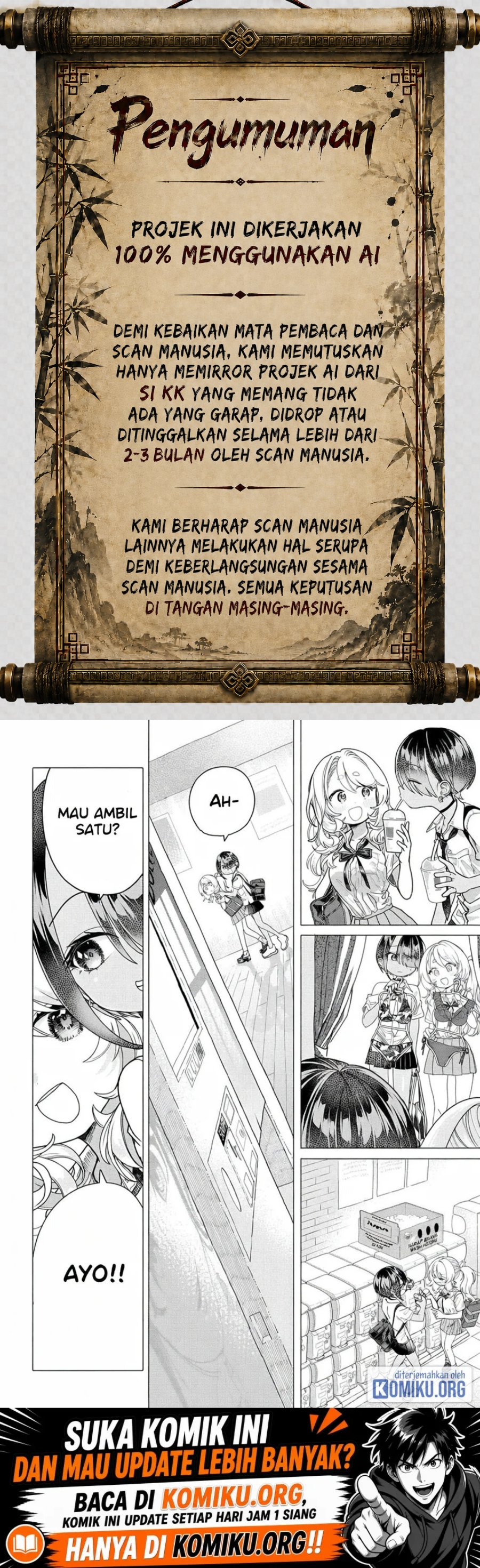 Mankitsu Shitai Jouren-san Chapter 25.2 - Page 1