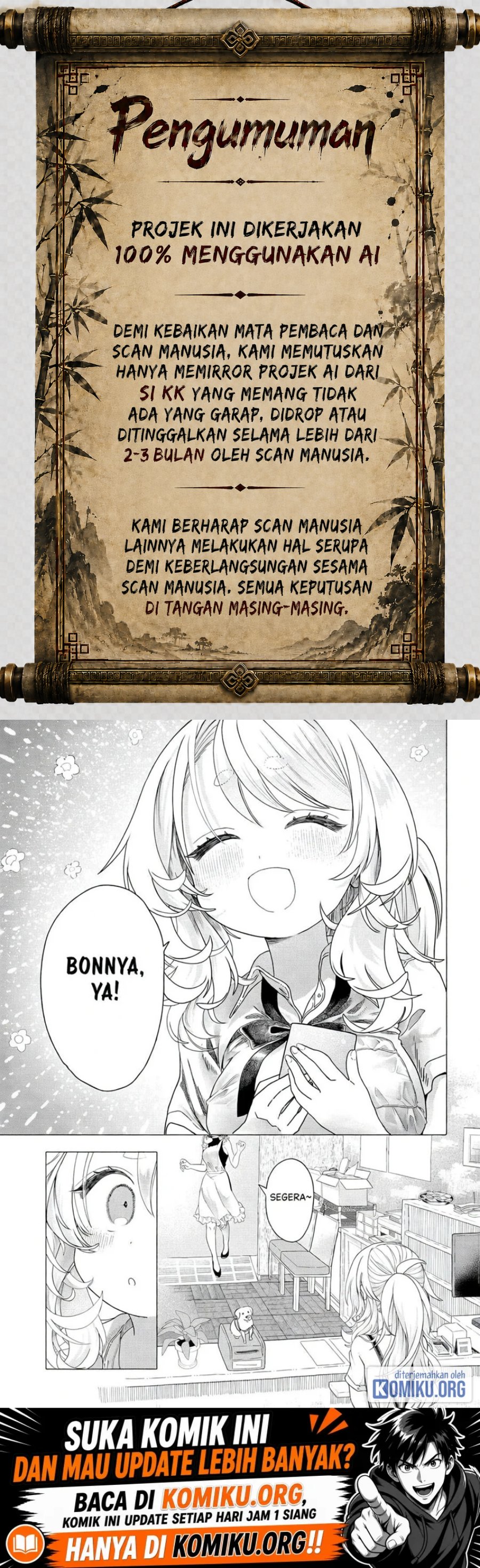 Mankitsu Shitai Jouren-san Chapter 27.1 - Page 1
