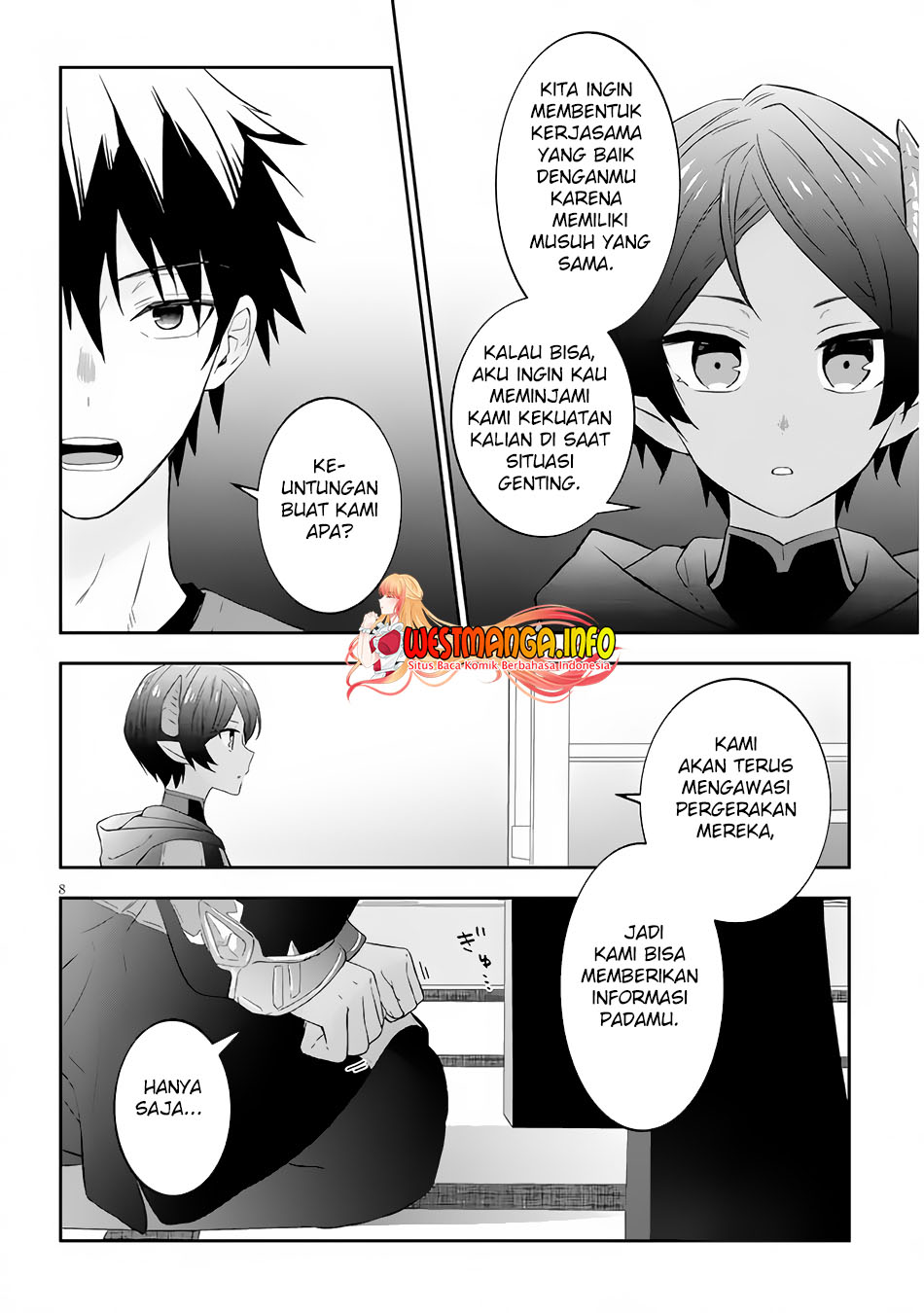 Baca Maou ni Natta node, Dungeon Tsukutte Jingai Musume to Honobono suru - Chapter 50.1 halaman 10