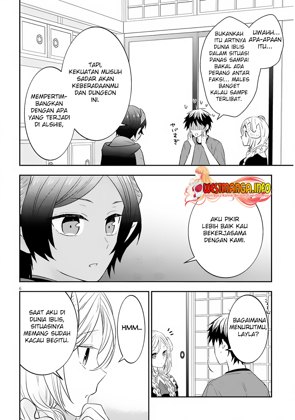 Baca Maou ni Natta node, Dungeon Tsukutte Jingai Musume to Honobono suru - Chapter 50.1 halaman 8