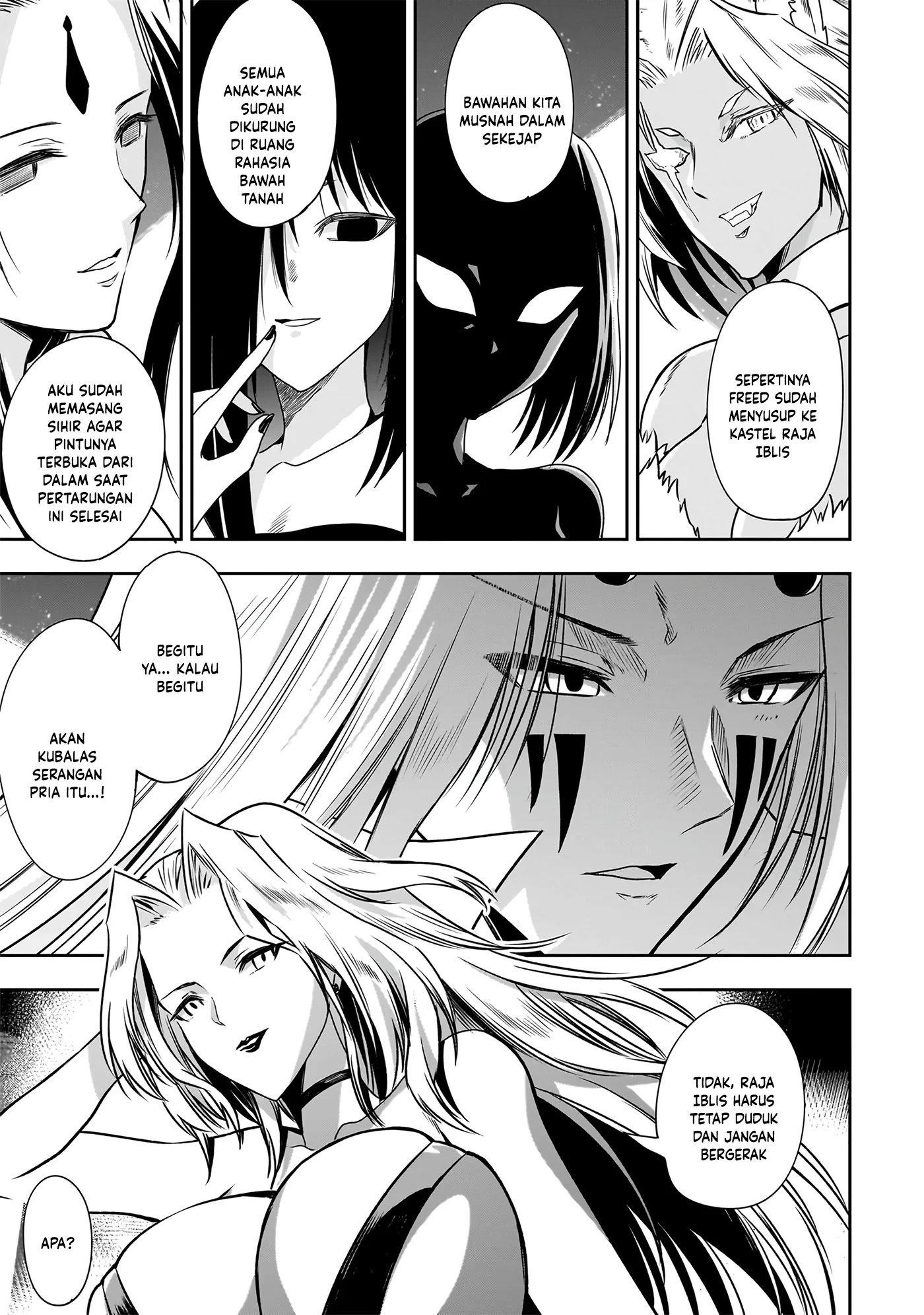 Baca Maou no Musume-tachi yo Ma Guwa Eba Tsuyoku Narerutte Hontou Desu Ka? - Chapter 16 halaman 21