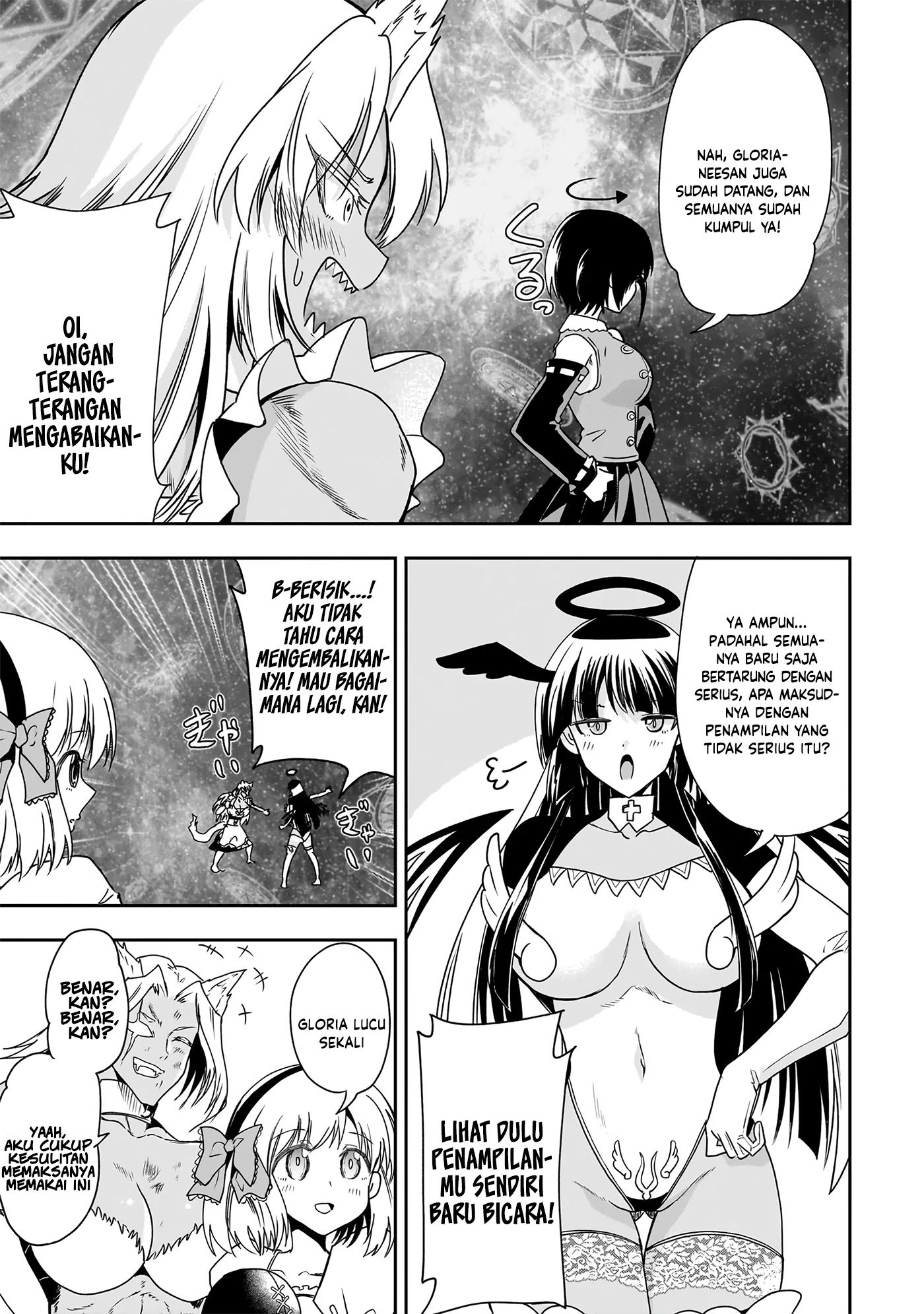 Baca Maou no Musume-tachi yo Ma Guwa Eba Tsuyoku Narerutte Hontou Desu Ka? - Chapter 16 halaman 5
