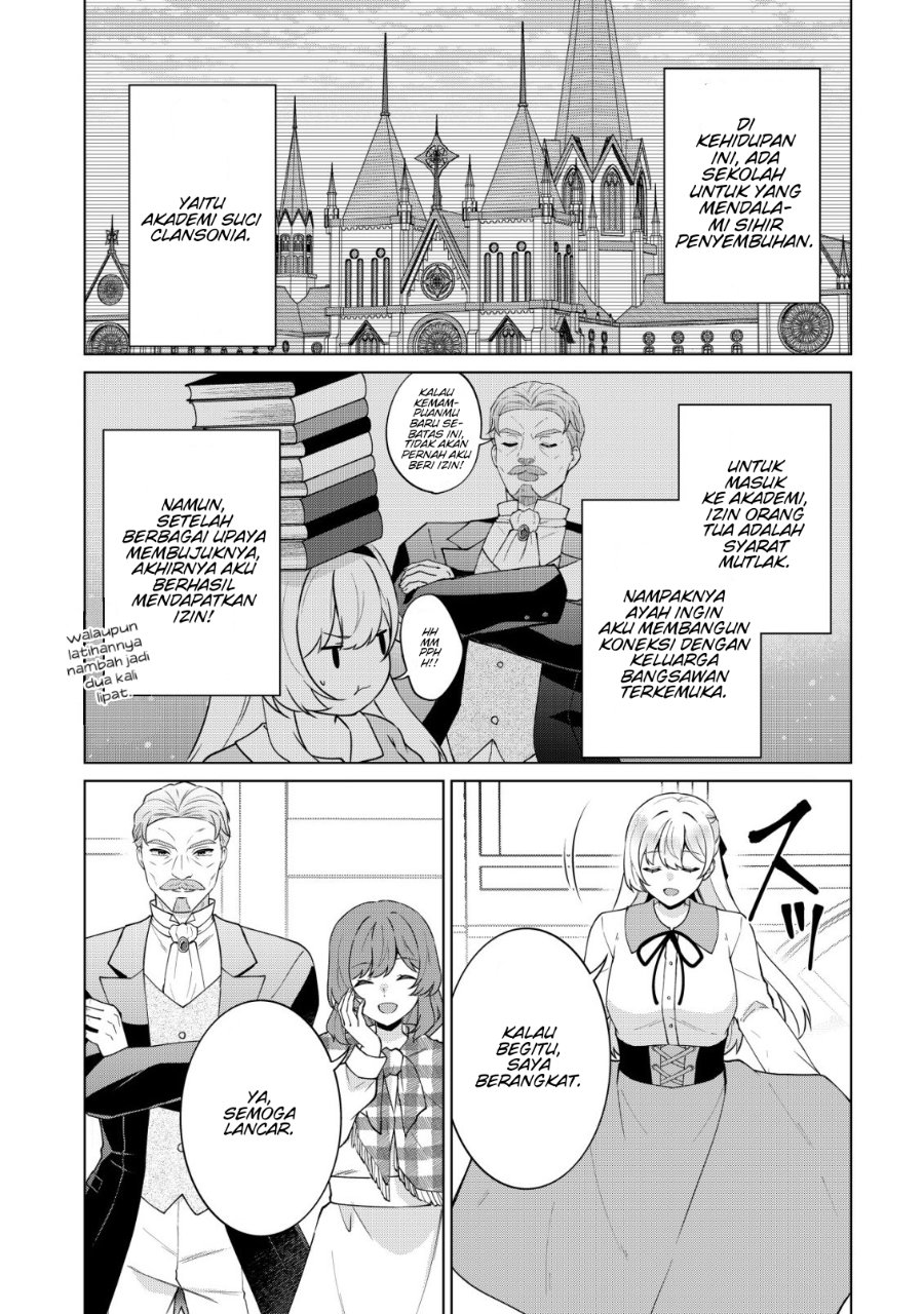 Baca Maou-sama wa Kaifuku Majutsu o Kiwametai: Sono Seijo, Sekai Saikyou ni Tsuki - Chapter 2 halaman 30
