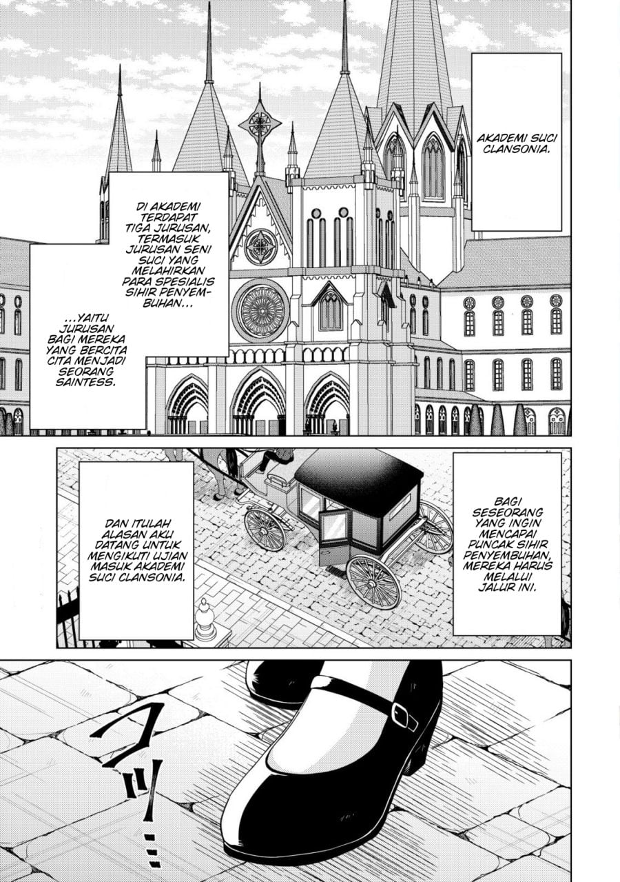 Baca Maou-sama wa Kaifuku Majutsu o Kiwametai: Sono Seijo, Sekai Saikyou ni Tsuki - Chapter 3 halaman 2