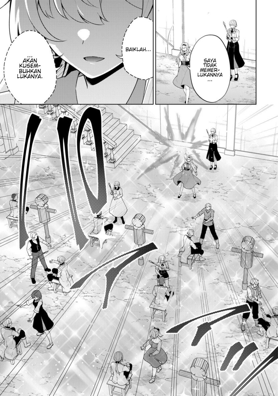 Baca Maou-sama wa Kaifuku Majutsu o Kiwametai: Sono Seijo, Sekai Saikyou ni Tsuki - Chapter 3 halaman 8