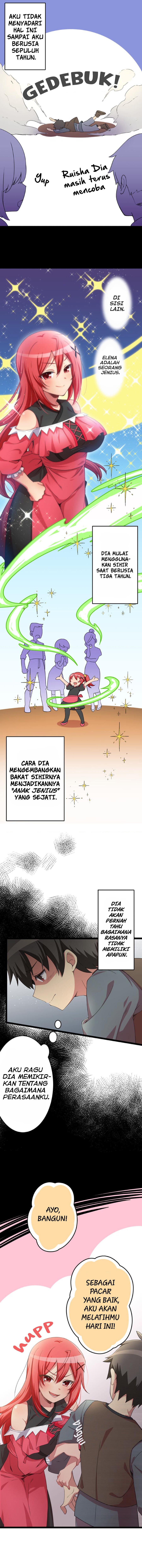 Maou to Ryuuou ni Sodaterareta Shounen wa Gakuen Seikatsu wo Musou suru You desu Chapter 1 - Page 5