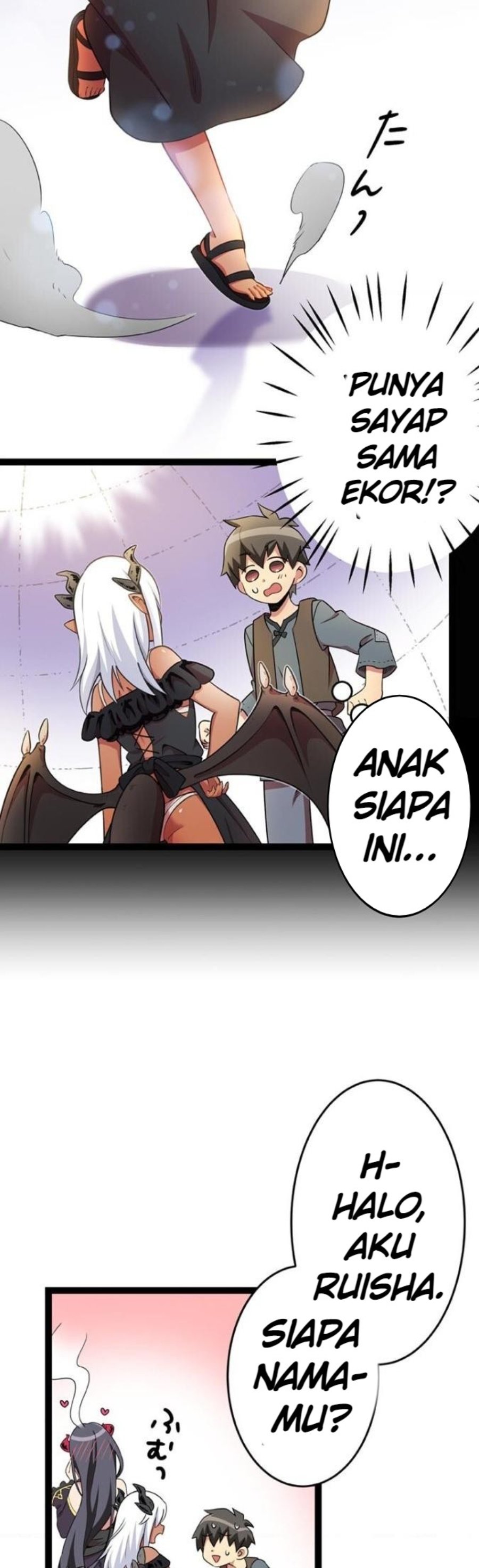 Baca Maou to Ryuuou ni Sodaterareta Shounen wa Gakuen Seikatsu wo Musou suru You desu Chapter 2 Bahasa Indonesia page 38