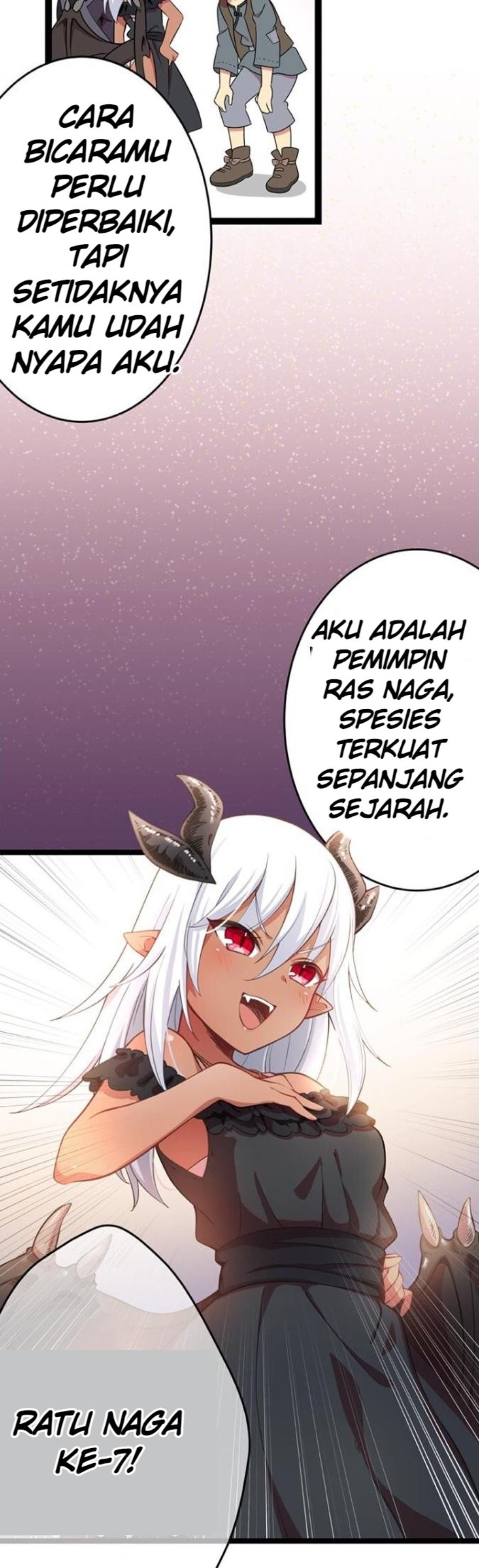 Baca Maou to Ryuuou ni Sodaterareta Shounen wa Gakuen Seikatsu wo Musou suru You desu Chapter 2 Bahasa Indonesia page 40