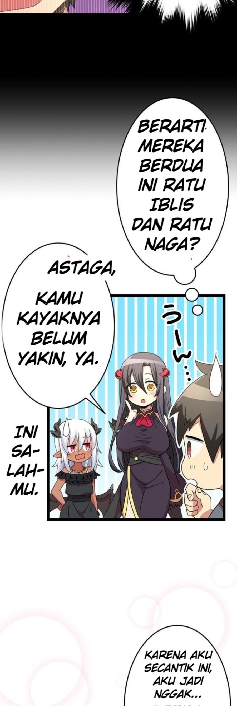 Baca Maou to Ryuuou ni Sodaterareta Shounen wa Gakuen Seikatsu wo Musou suru You desu Chapter 2 Bahasa Indonesia page 52