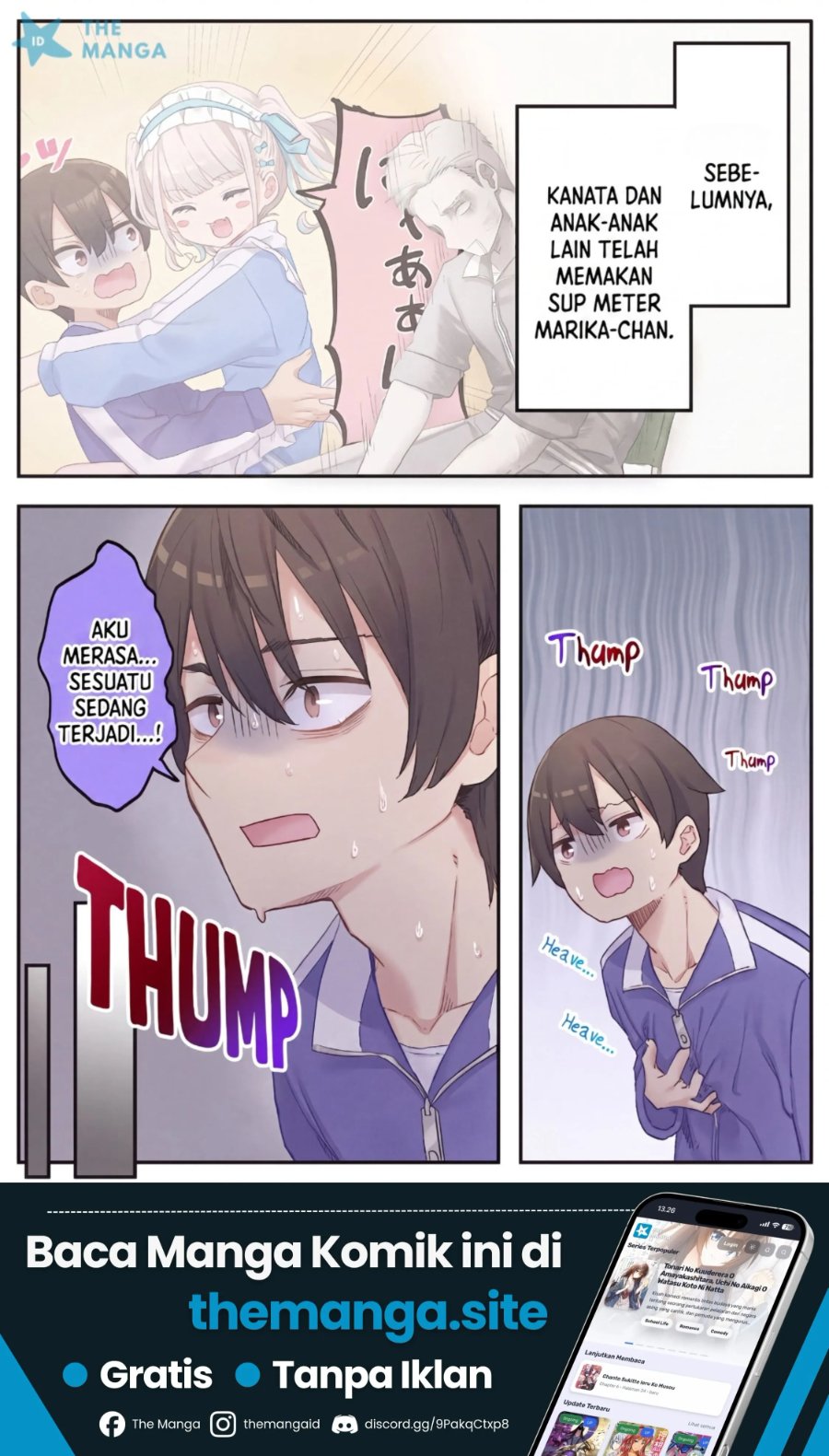 Baca Marika-chan no Koukando wa Bukkowarete iru - Chapter 13 halaman 2