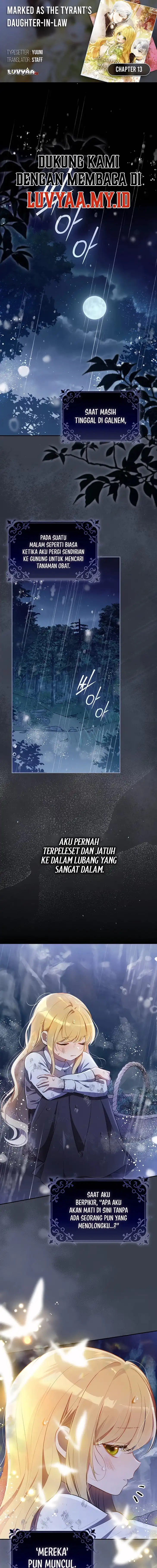 Marked as the Tyrant’s Daughter-in-law Chapter 13 - Page 1