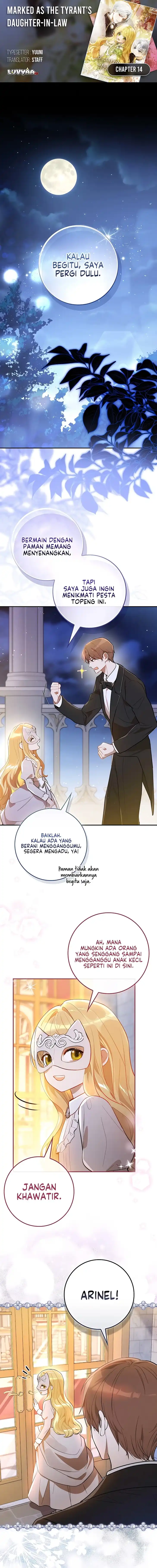 Marked as the Tyrant’s Daughter-in-law Chapter 14 - Page 1